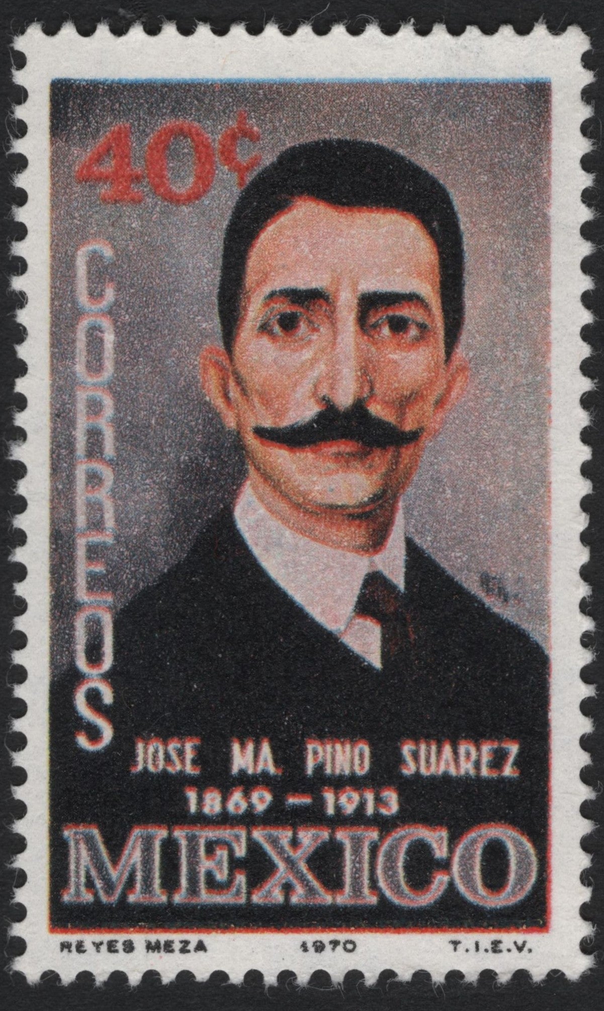 SCG8276 - Mexico 1970 – José María Pino Suárez Commemorative