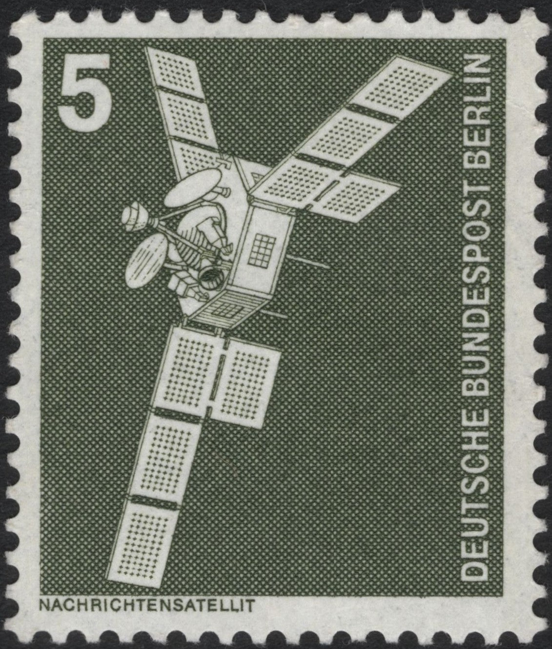 SCG8255 - Berlin 1971 – Communications Satellite