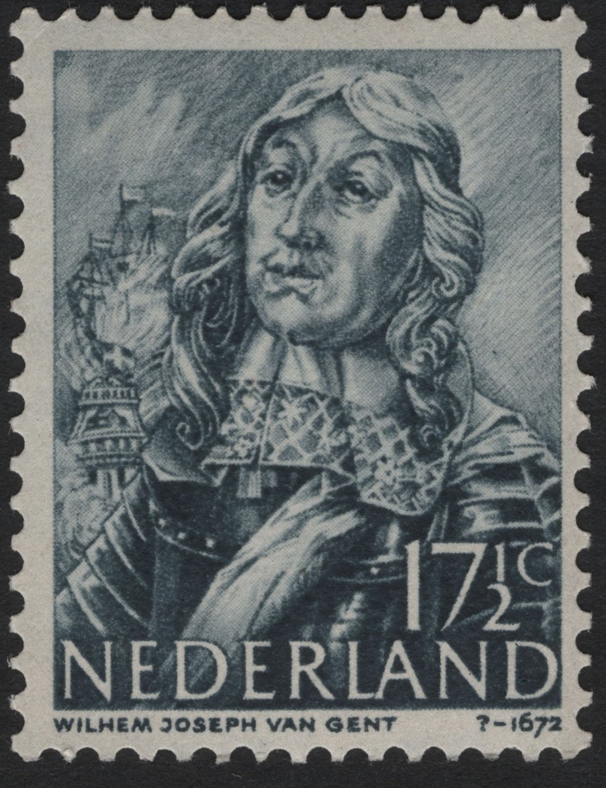 SCG8258 - Netherlands 1943 – Admiral Willem Joseph van Ghent