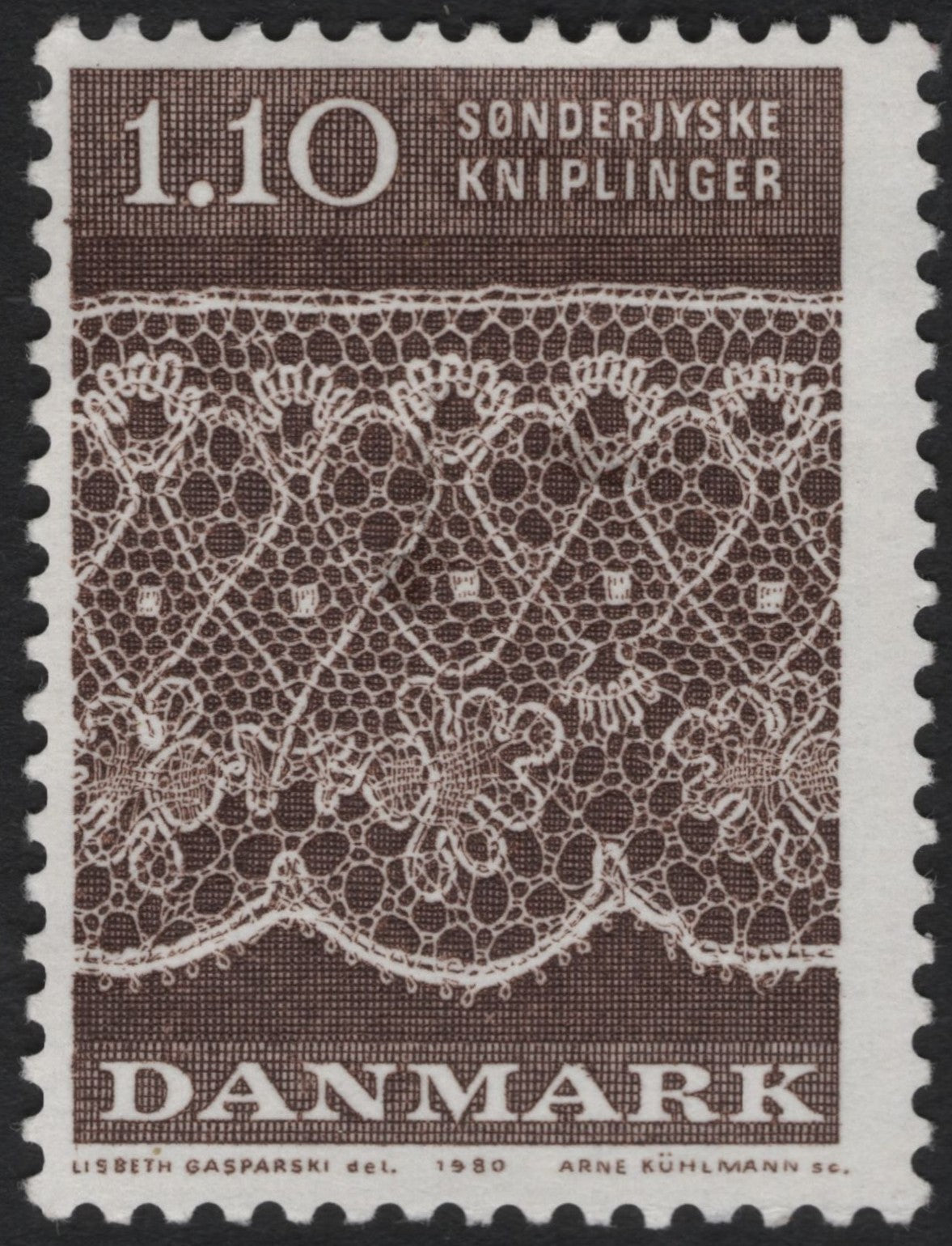 SCG8475 - 🇩🇰 Denmark 1980 – Sønderjyske Kniplinger (Southern Jutland Lace)