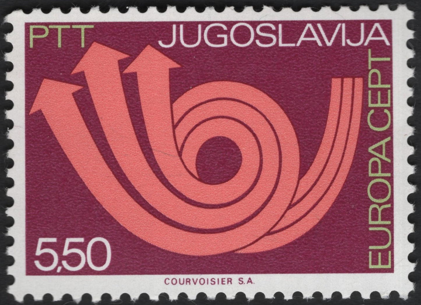 SCG8469 - Yugoslavia 1969 Europa CEPT – “Post and Telecommunications”
