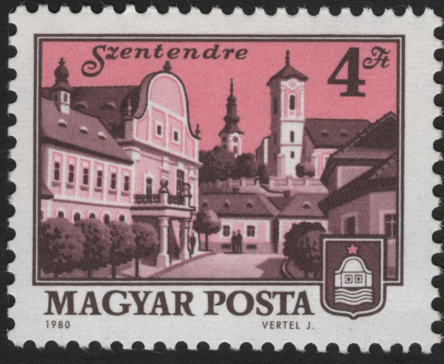 SCG8732 - Hungary 1980 – Szentendre Town View