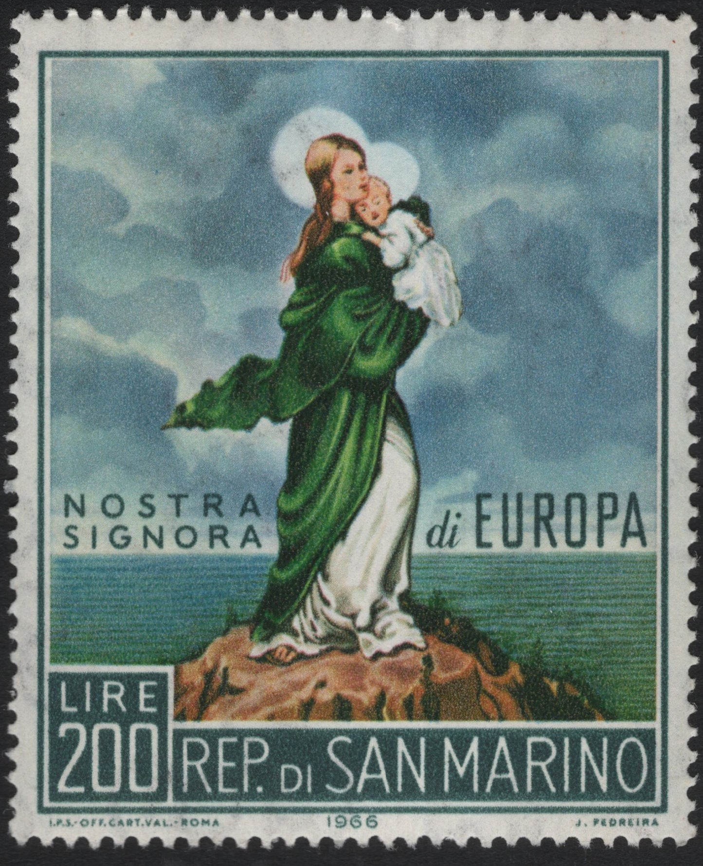 SCG8602 - Our Lady of Europe – San Marino 1966