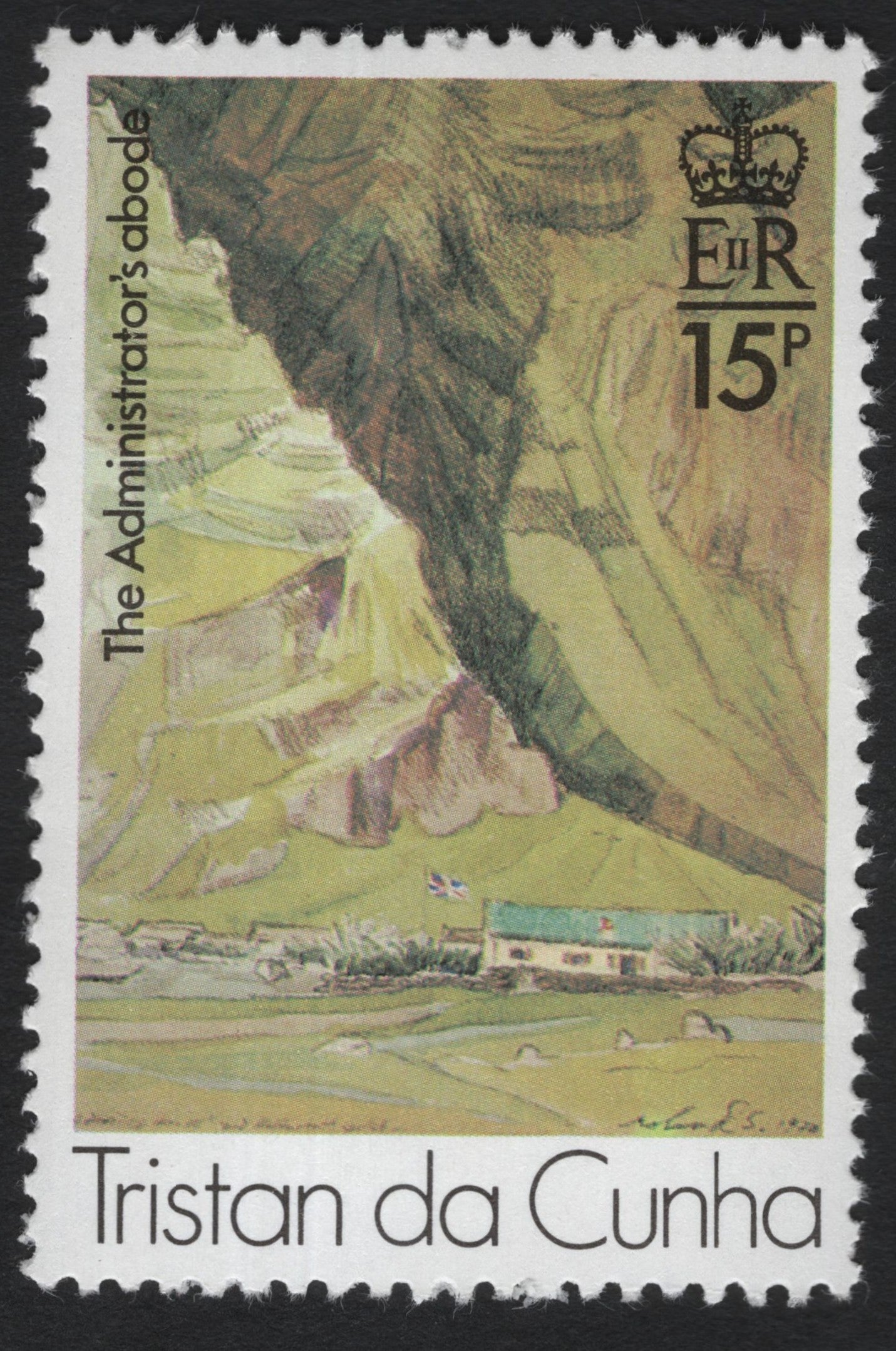 SCG9212 - Tristan da Cunha – The Administrator’s Abode (15p)
