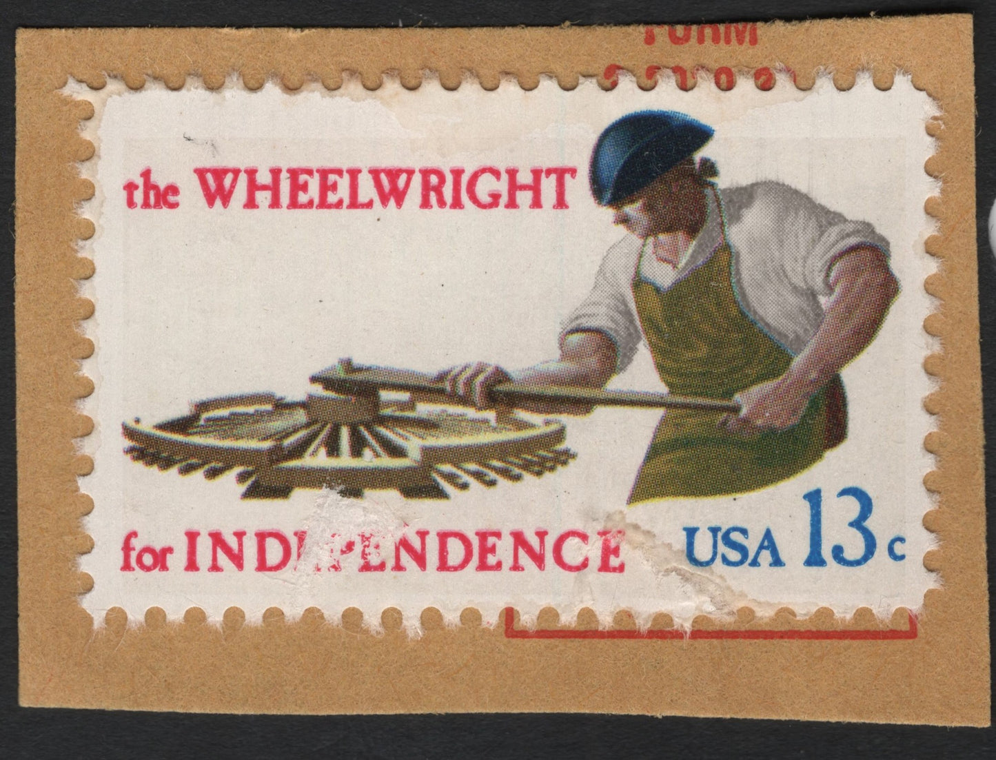 SCG9469 - USA 1977 – The Wheelwright for Independence (13c)