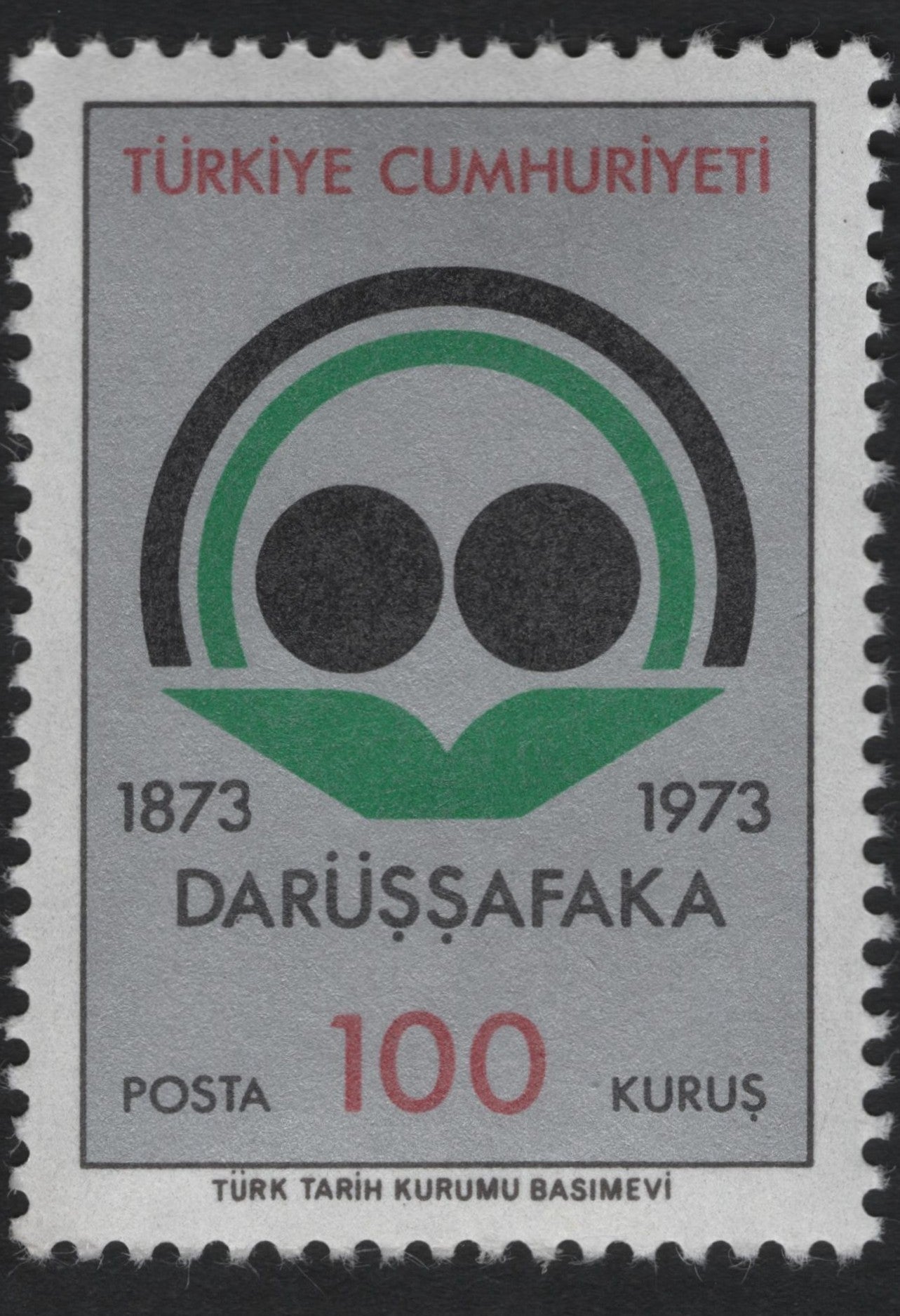 SCG9246 - Turkey 1973 Darüşşafaka Centenary – 100 Kuruş Commemorative