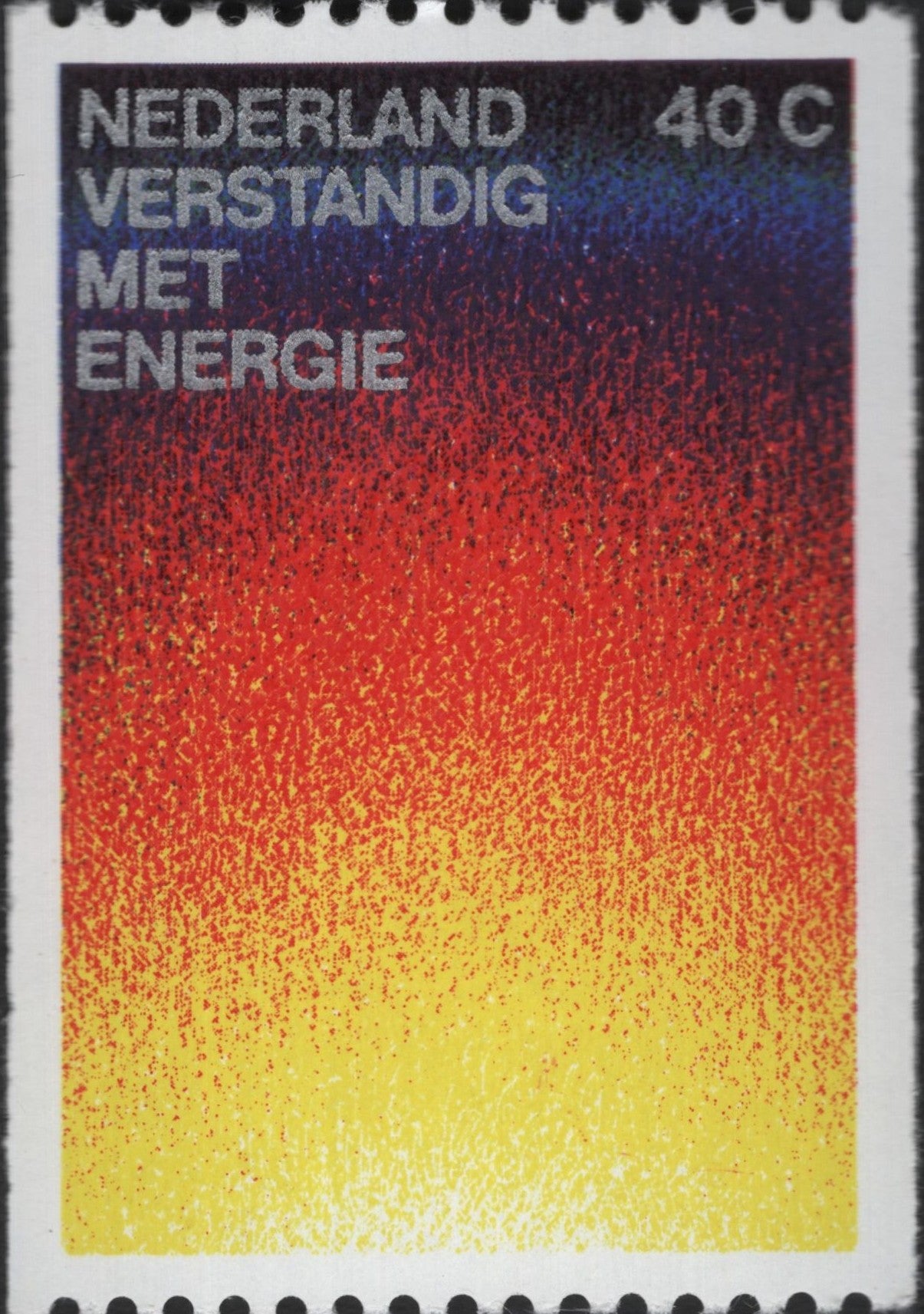 SCG9497 - Netherlands 1979 “Verstandig met Energie” – 40c Energy Conservation Issue