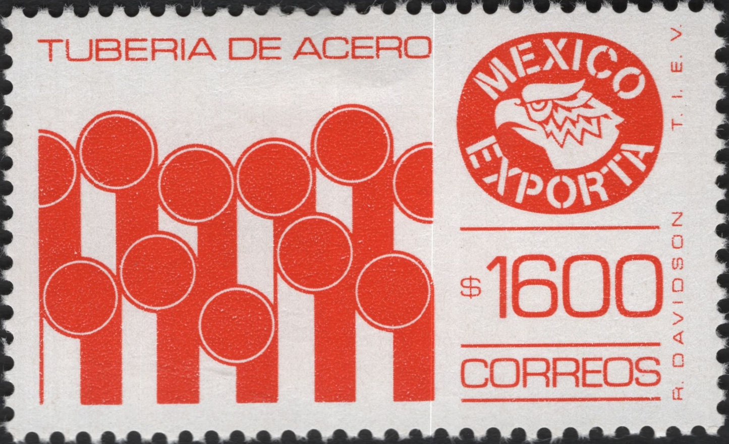 SCG10190 - Mexico 1600₫ “Tubería de Acero” – Mexico Exporta Series