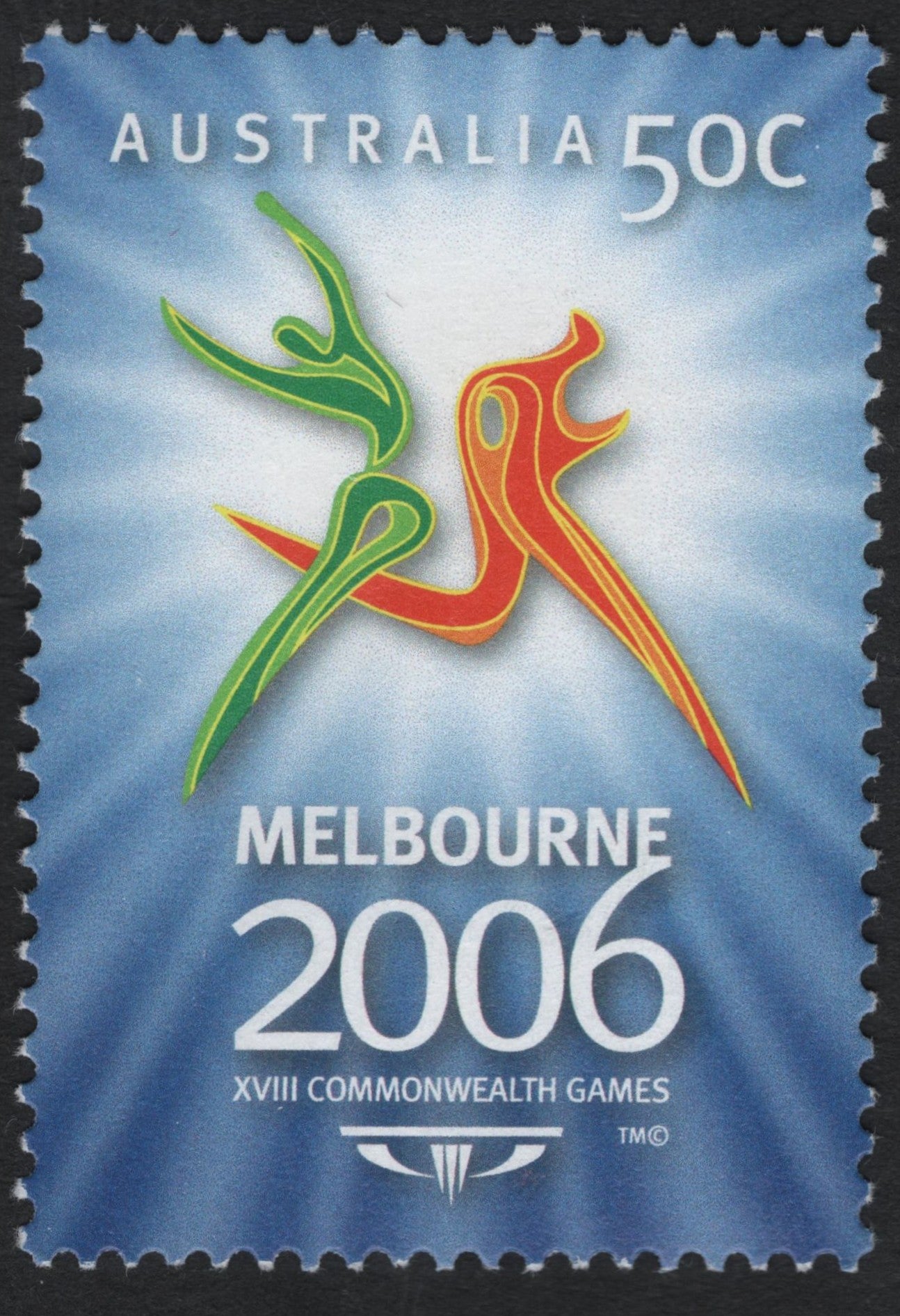 SCG10352 - Australia 2006 – XVIII Commonwealth Games, Melbourne – 50c Commemorative