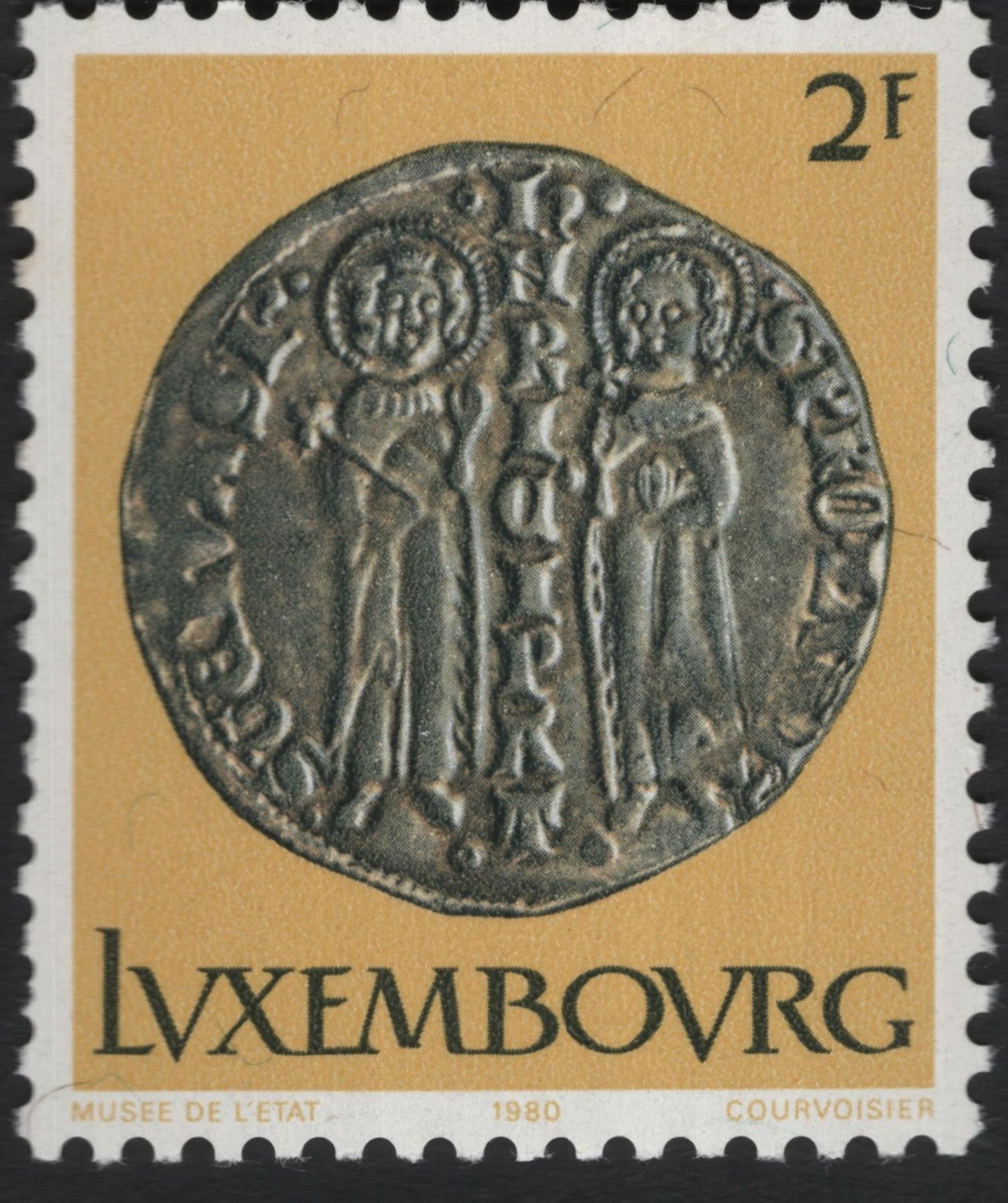 SCG10338 - Luxembourg 1980 – Medieval Coin from the State Museum (2F)