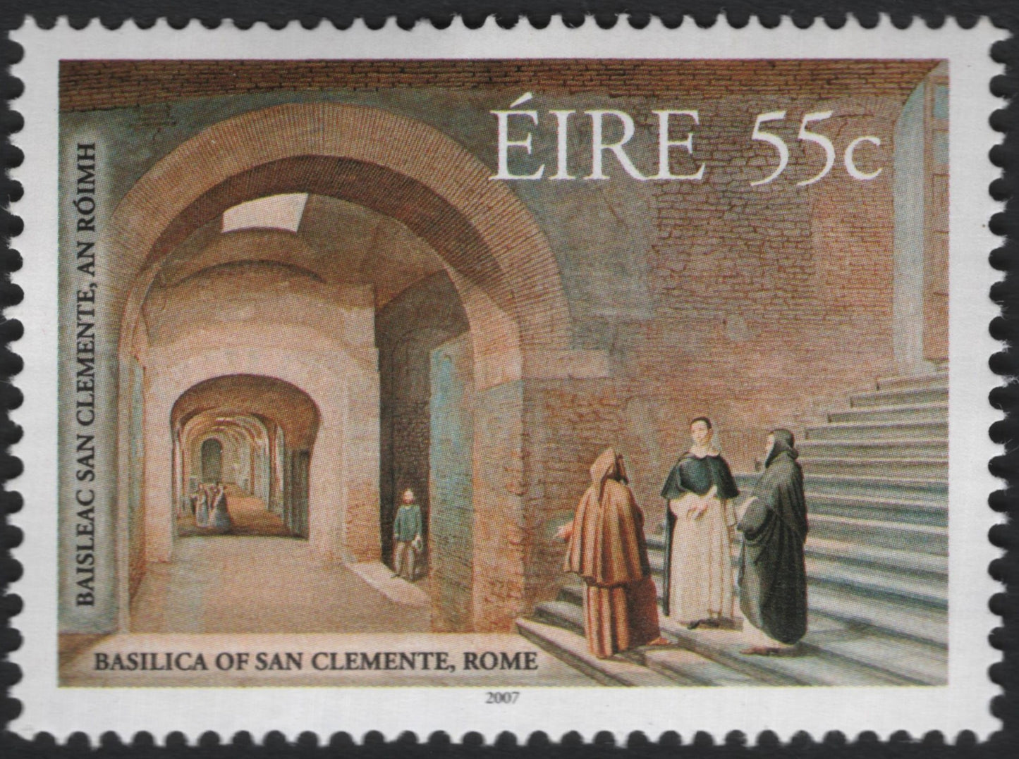 SCG10369 - Ireland 2007 – Basilica of San Clemente, Rome – 55c Commemorative