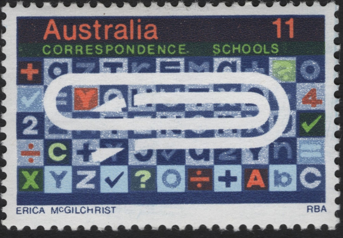 SCG10376 - 🇦🇺 Australia 1975 – Correspondence Schools 11¢ Commemorative