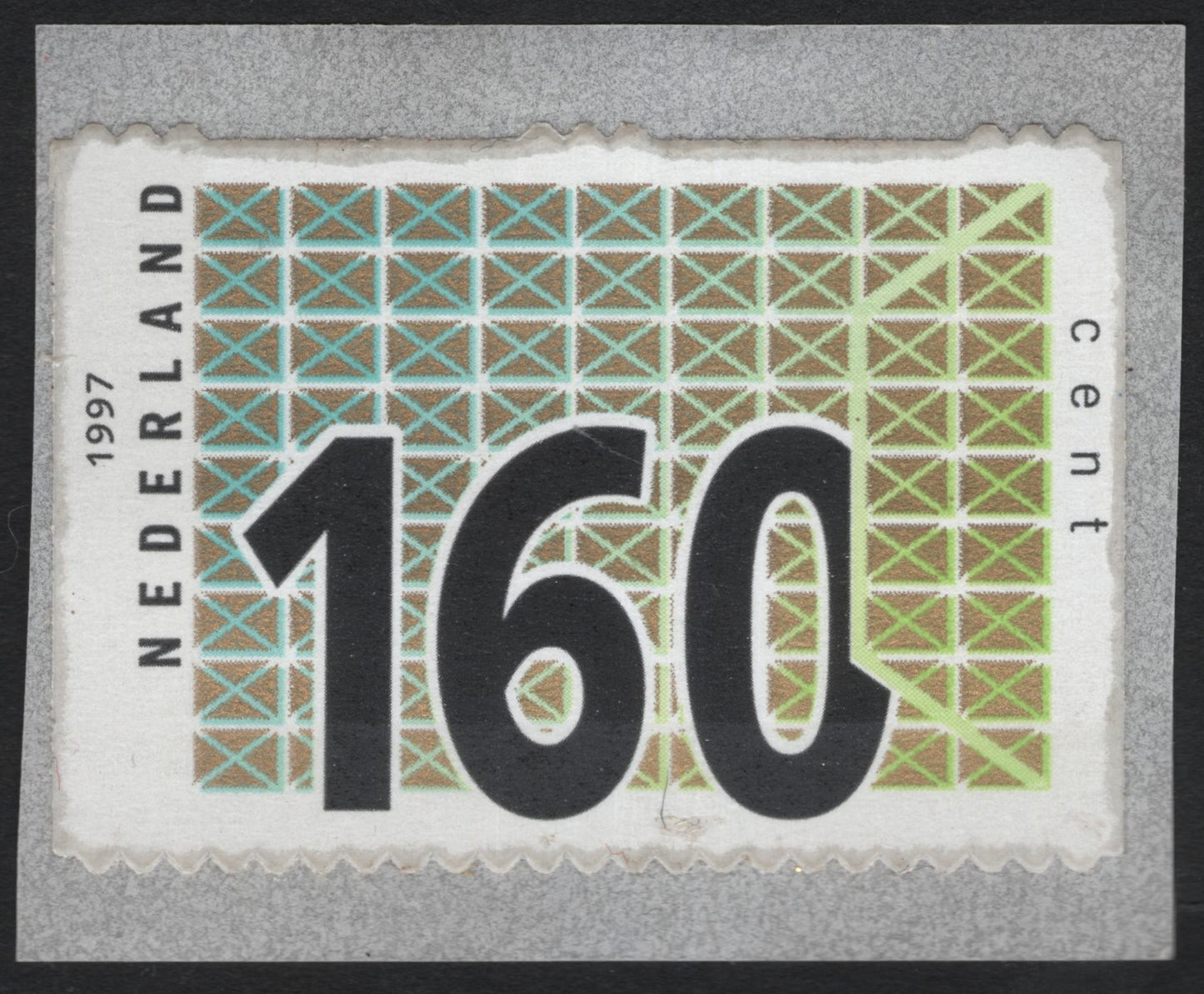 SCG10358 - Netherlands 1997 – 160c Definitive (Geometric Pattern)