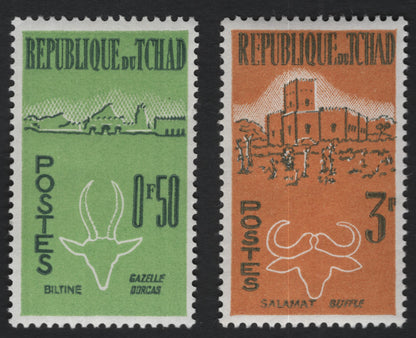 SCG10707 - Chad – Wildlife & Regional Landscapes Definitives (Gazelle & Buffalo)