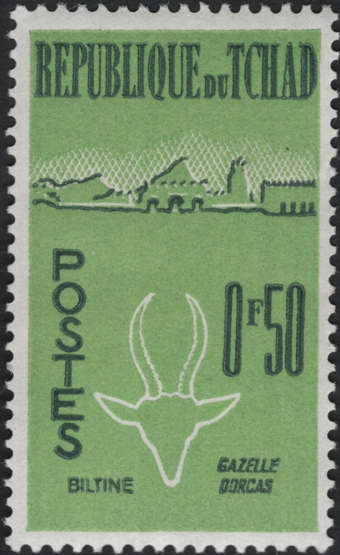 SCG10707 - Chad – Wildlife & Regional Landscapes Definitives (Gazelle & Buffalo)