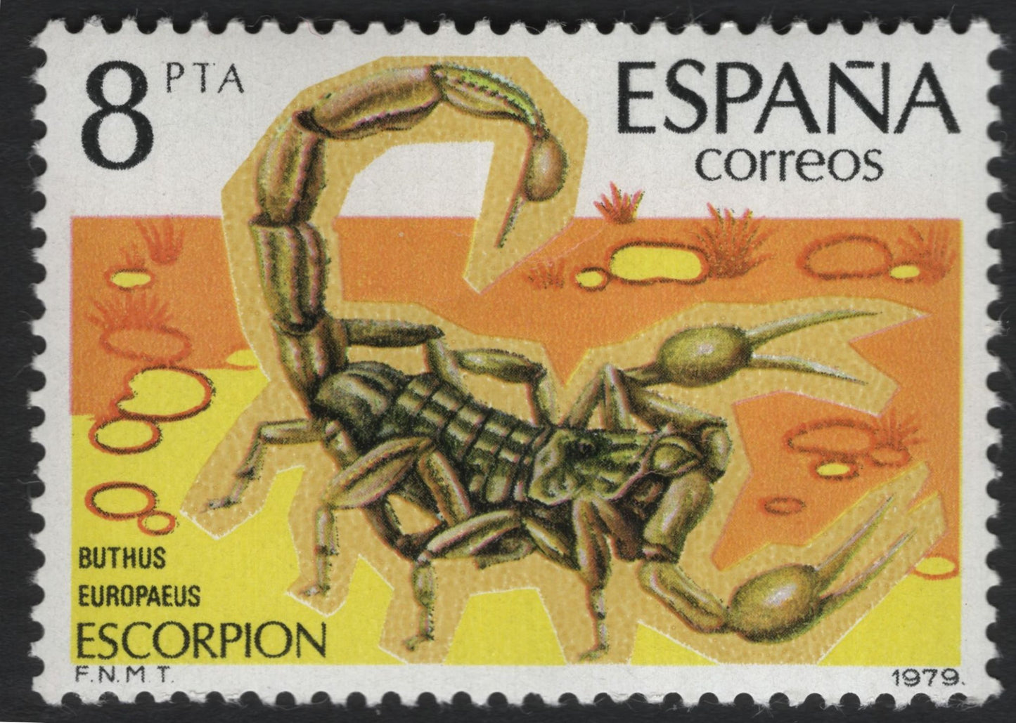 SCG10709 - Spain 1979 Fauna – Scorpion & Starfish Pair