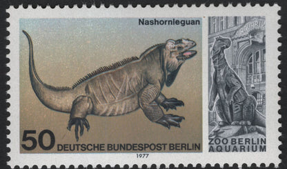 SCG10711 - Germany (Berlin) 1977 – Zoo Berlin Aquarium Fauna Set (4 Stamps)