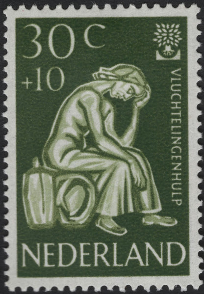 SCG10714 - Netherlands 1950 “Refugee Relief” Semi-Postal Pair