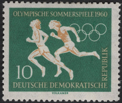 SCG10716 - East Germany 1960 Olympic Games – Sports Commemorative Set