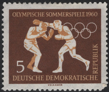 SCG10716 - East Germany 1960 Olympic Games – Sports Commemorative Set