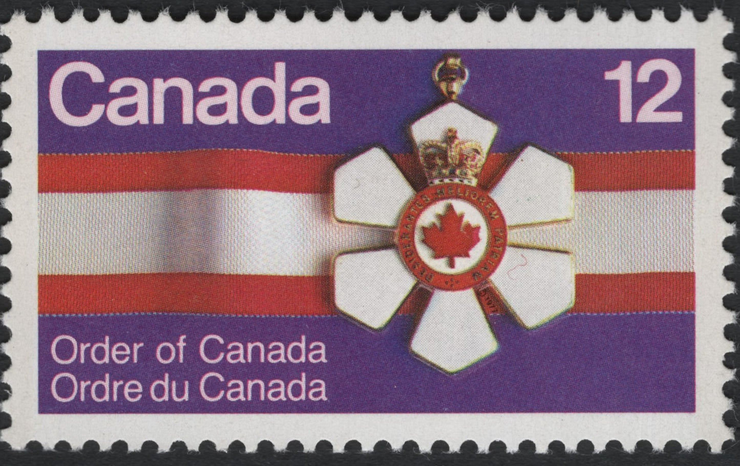 SCG10495 - 🇨🇦 Canada – 1973 “Order of Canada” 12¢ Commemorative