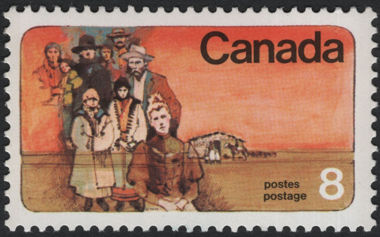 SCG10507 - 🇨🇦 Canada – 1974 Immigration / Multicultural Heritage – 8¢ Commemorative