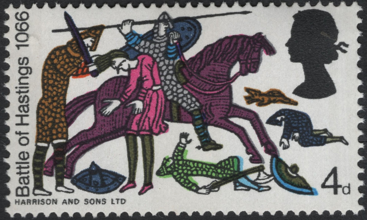 SCG10488 - United Kingdom – 1966 “Battle of Hastings 1066” 4d Commemorative