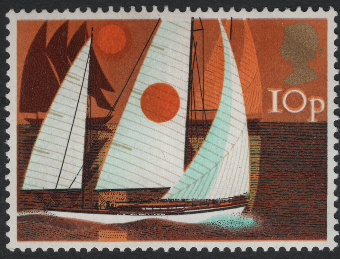 SCG10522 - Great Britain 1979 – 10p Yachting Stamp (Rowland Hill Bicentenary)