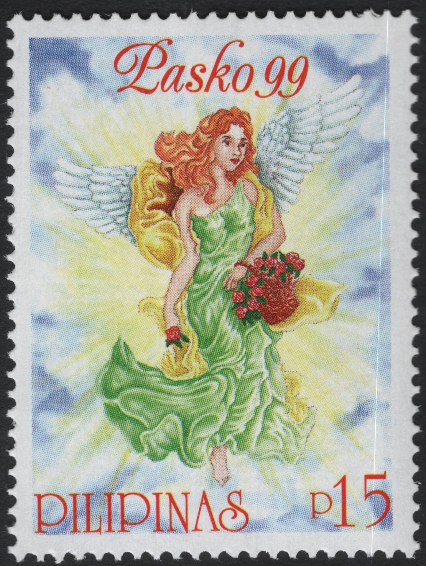 SCG10642 - Philippines 1999 “Pasko ’99” Christmas Angel – ₱15