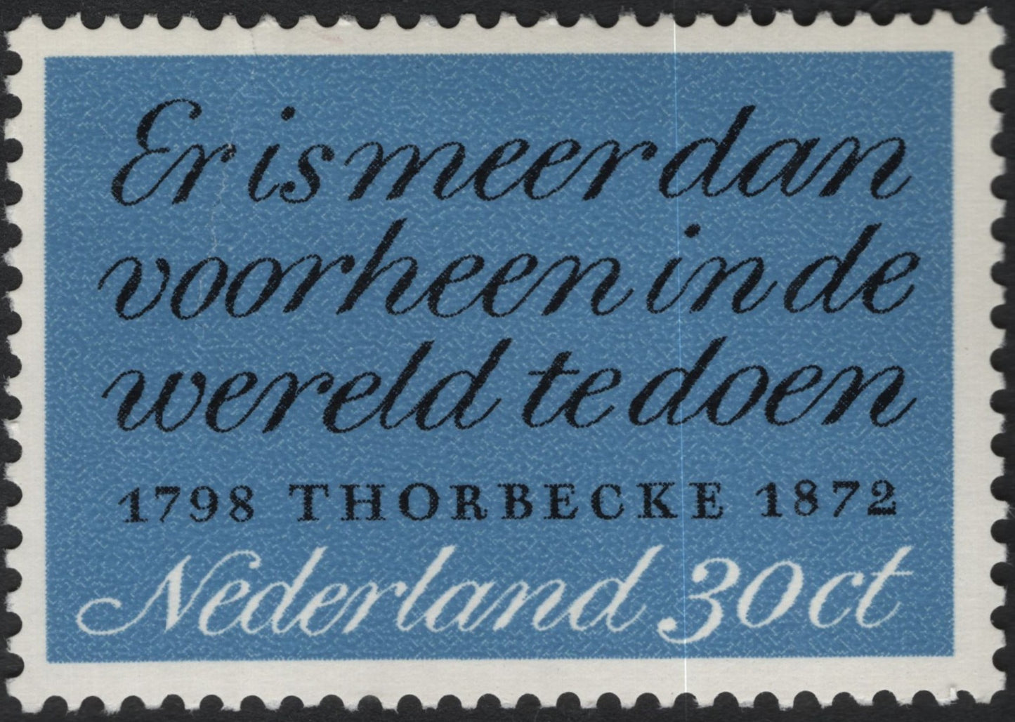 SCG10755 - Netherlands 1972 – Thorbecke Commemorative 30ct Stamp