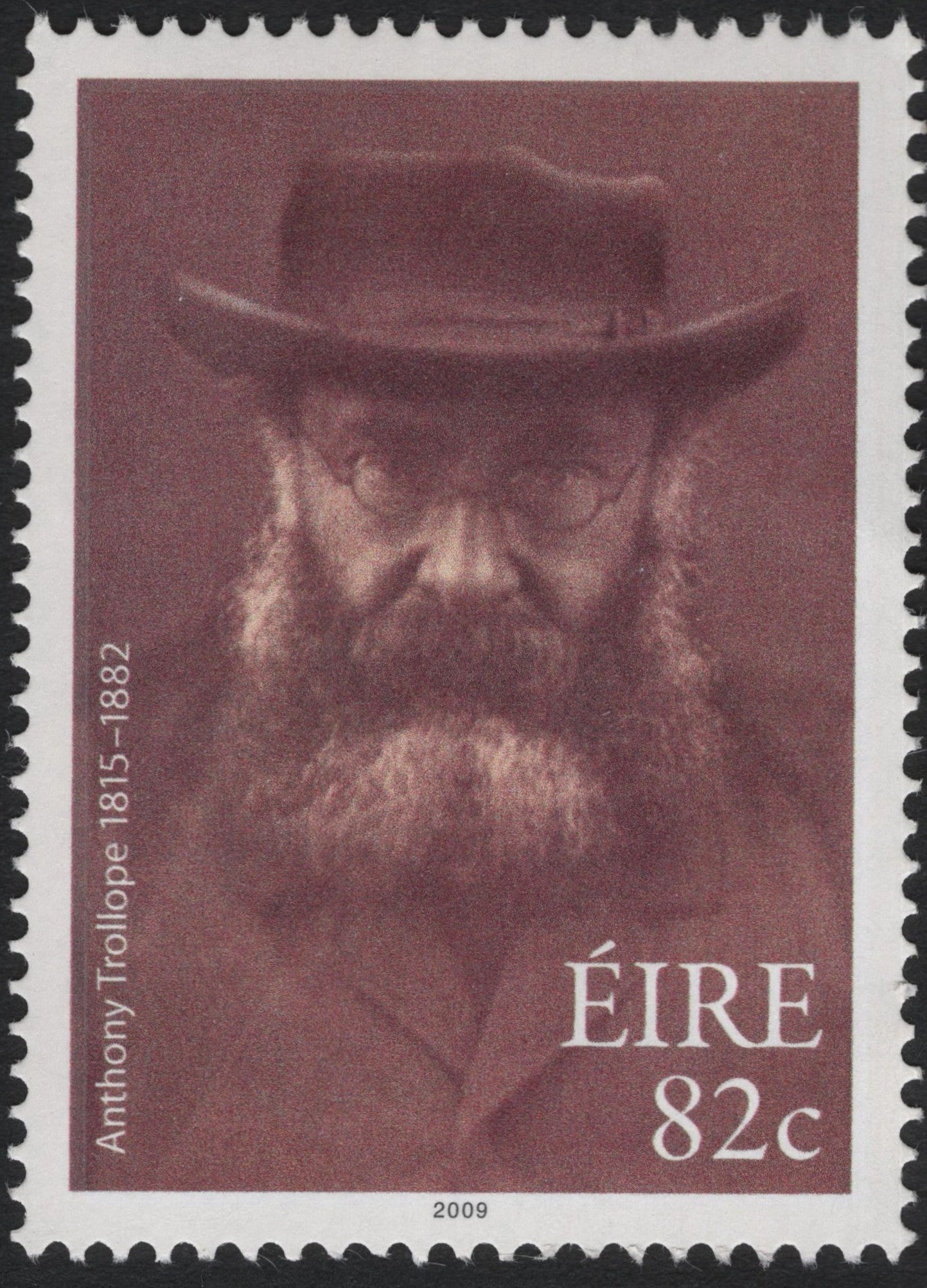 SCG10794 - Ireland 2009 – Anthony Trollope 82c Commemorative Stamp