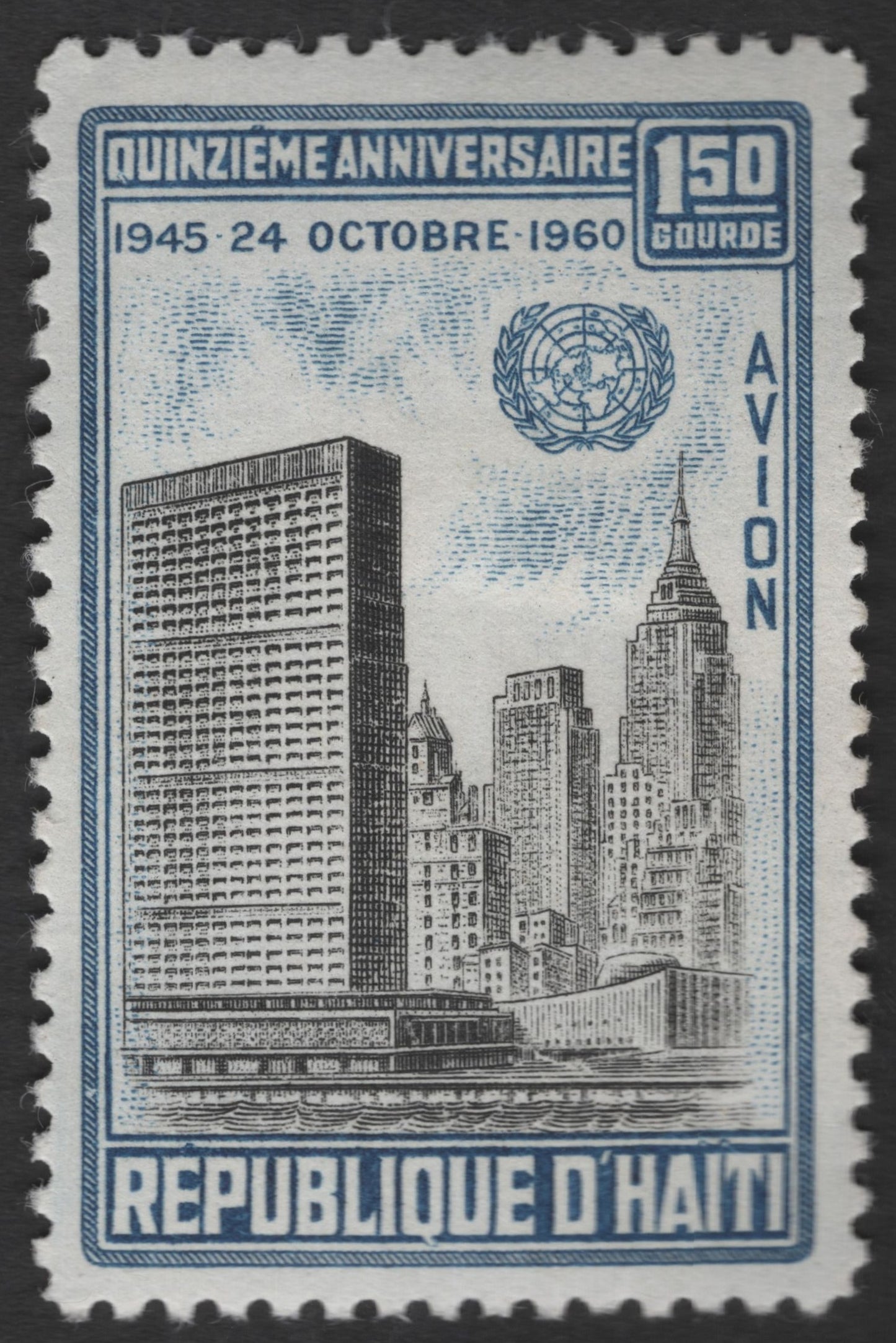 SCG11347 - United Nations 15th Anniversary – UN Headquarters, New York (1960)