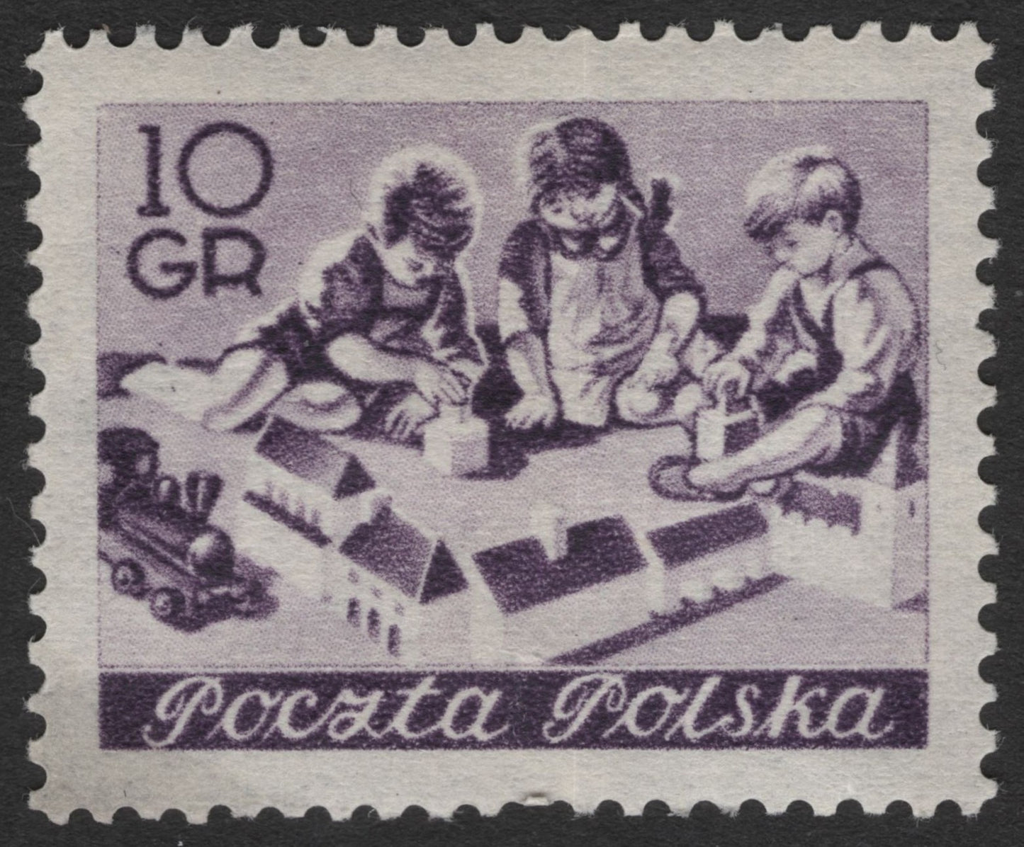 SCG11334 - Poland – Children’s Handicraft Workshop (10 Groszy Educational Issue)