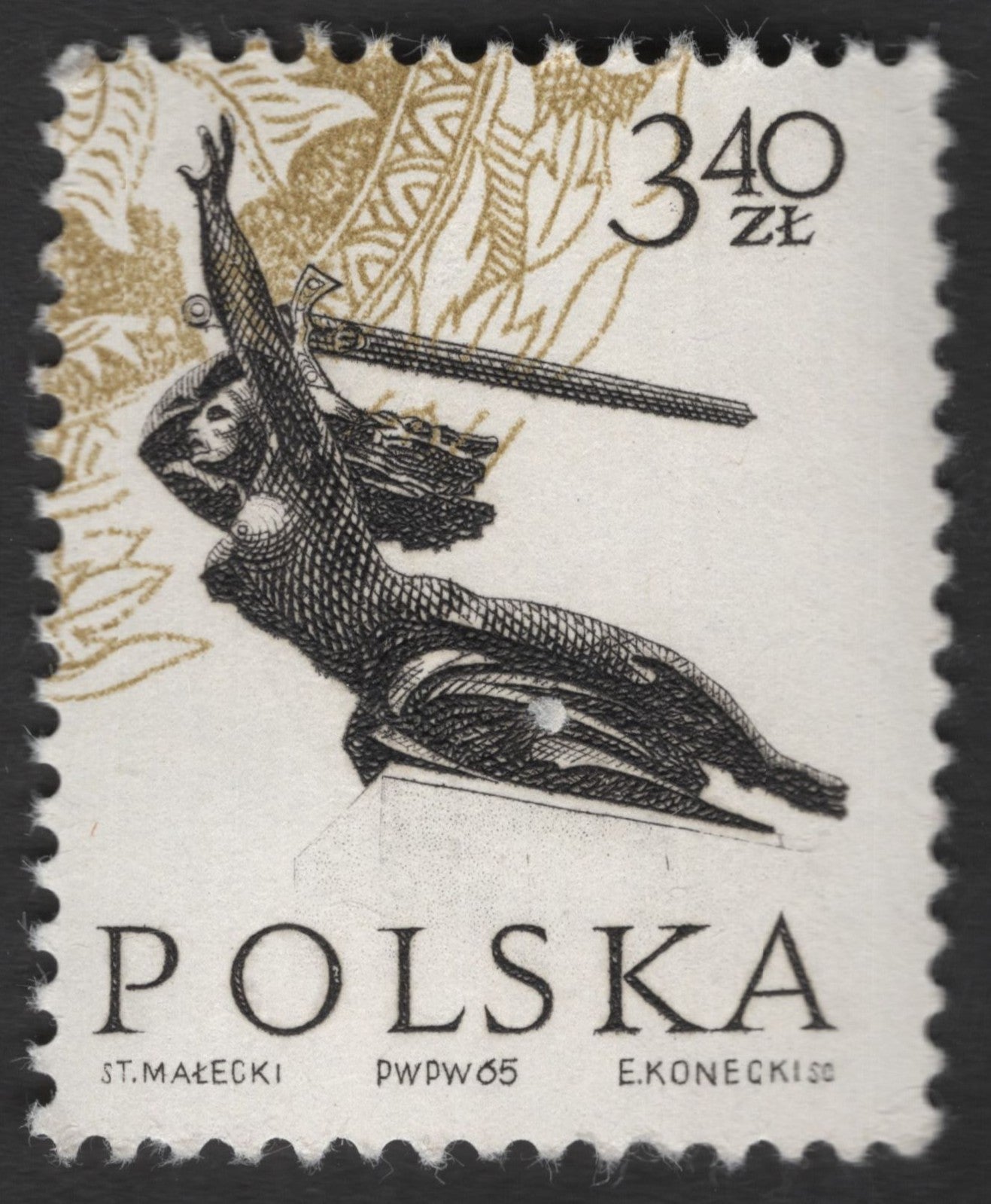 SCG11351 - Poland – Modernist Monument Sculpture, 340 zł