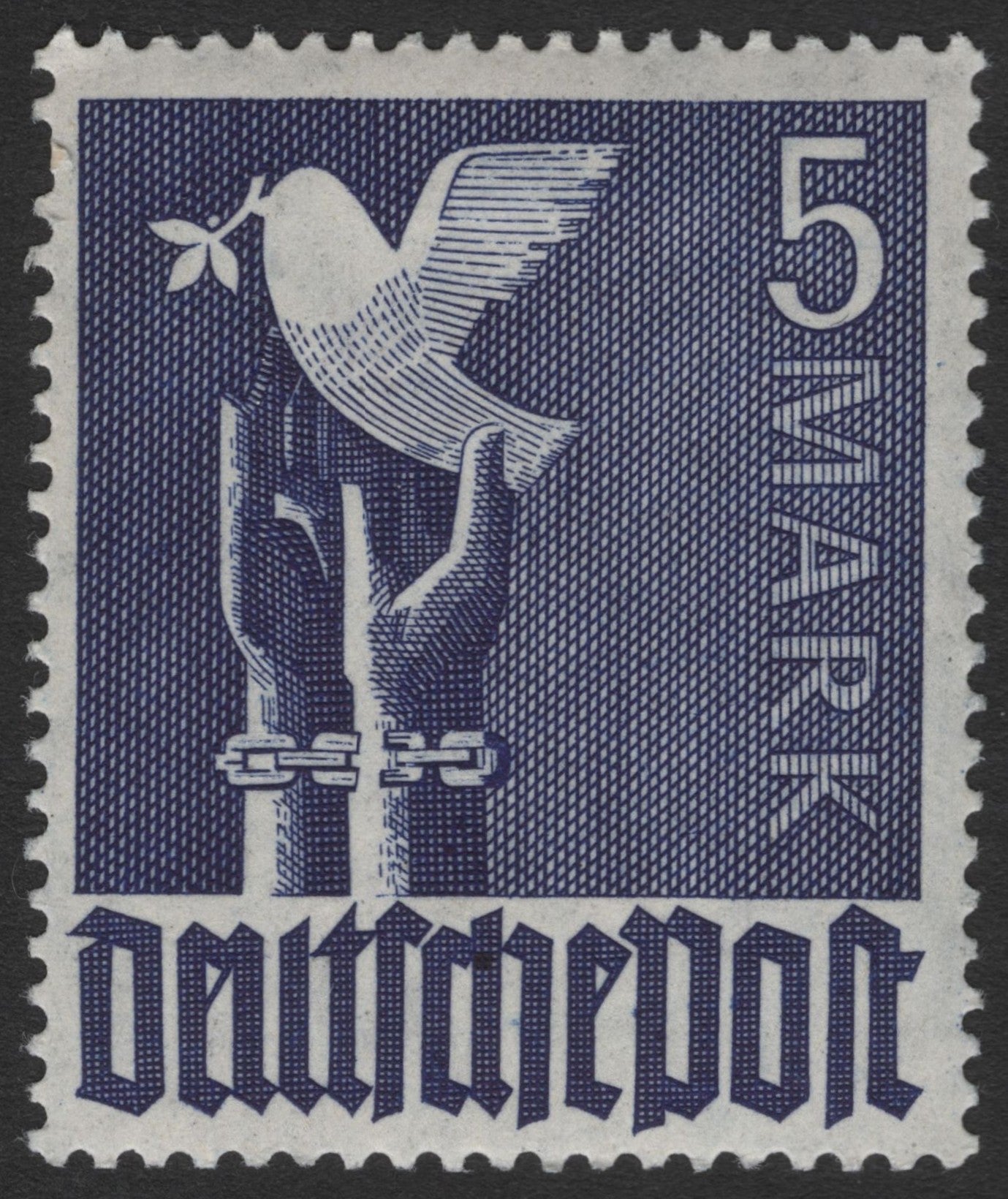 SCG12018 - Germany (Deutsches Reich) – Peace Dove Breaking Chains, 5 Mark