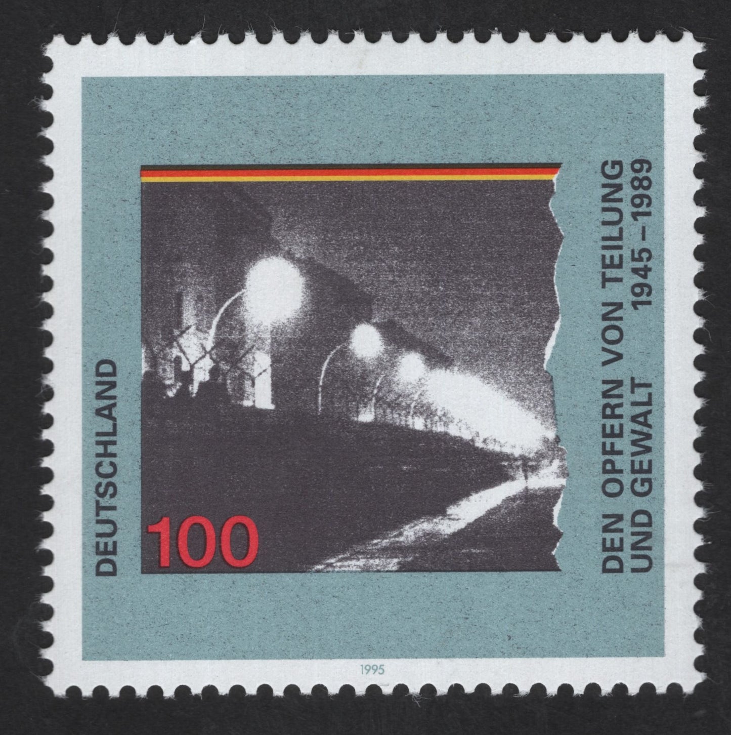 SCG13812 - Germany 1995 – Opening of the Geiseltal Open-Cast Mine Tunnel (100 Pfennig)