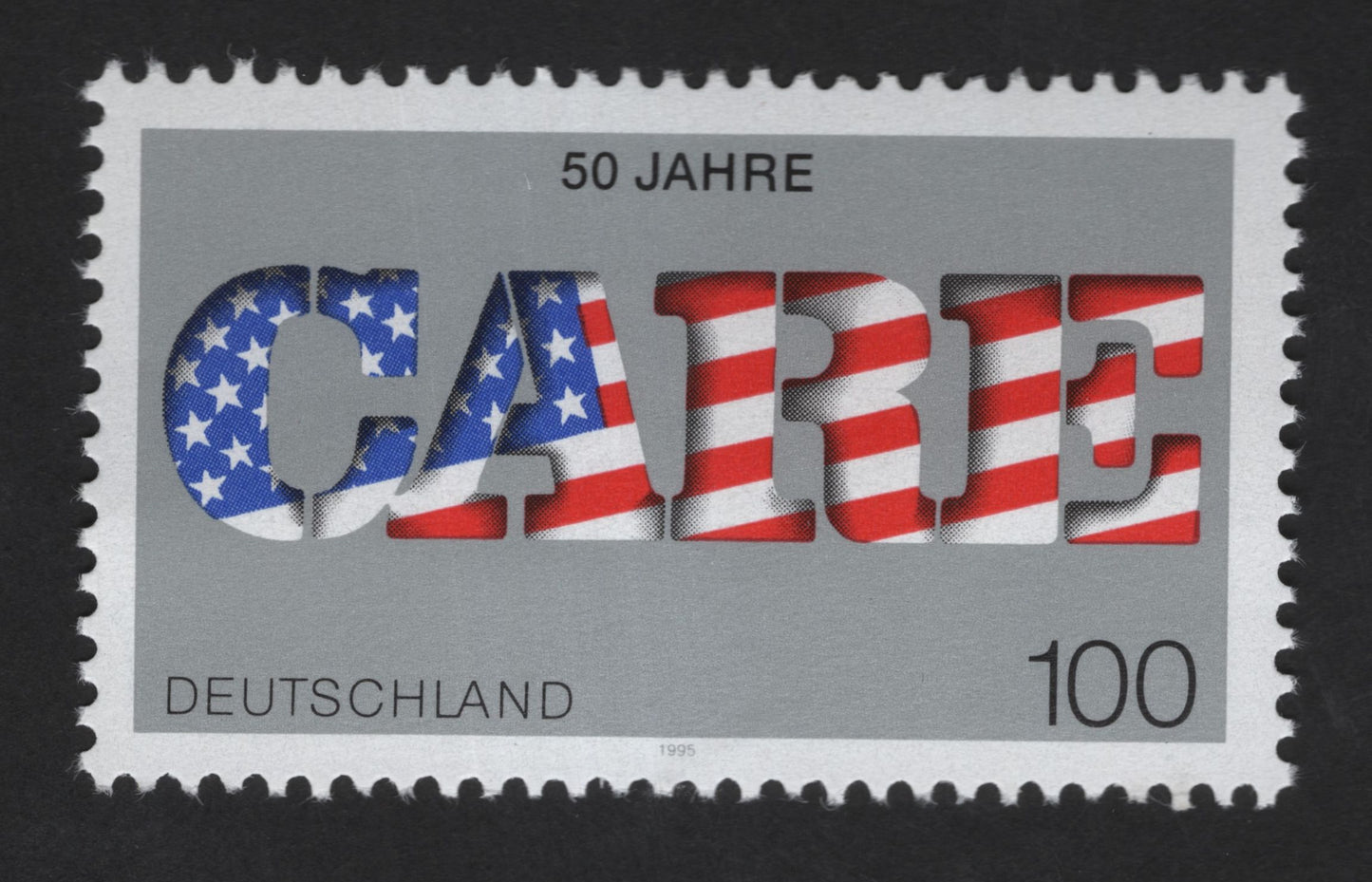 SCG13838 - Germany 1995 – 50 Years of CARE (USA Flag Design)