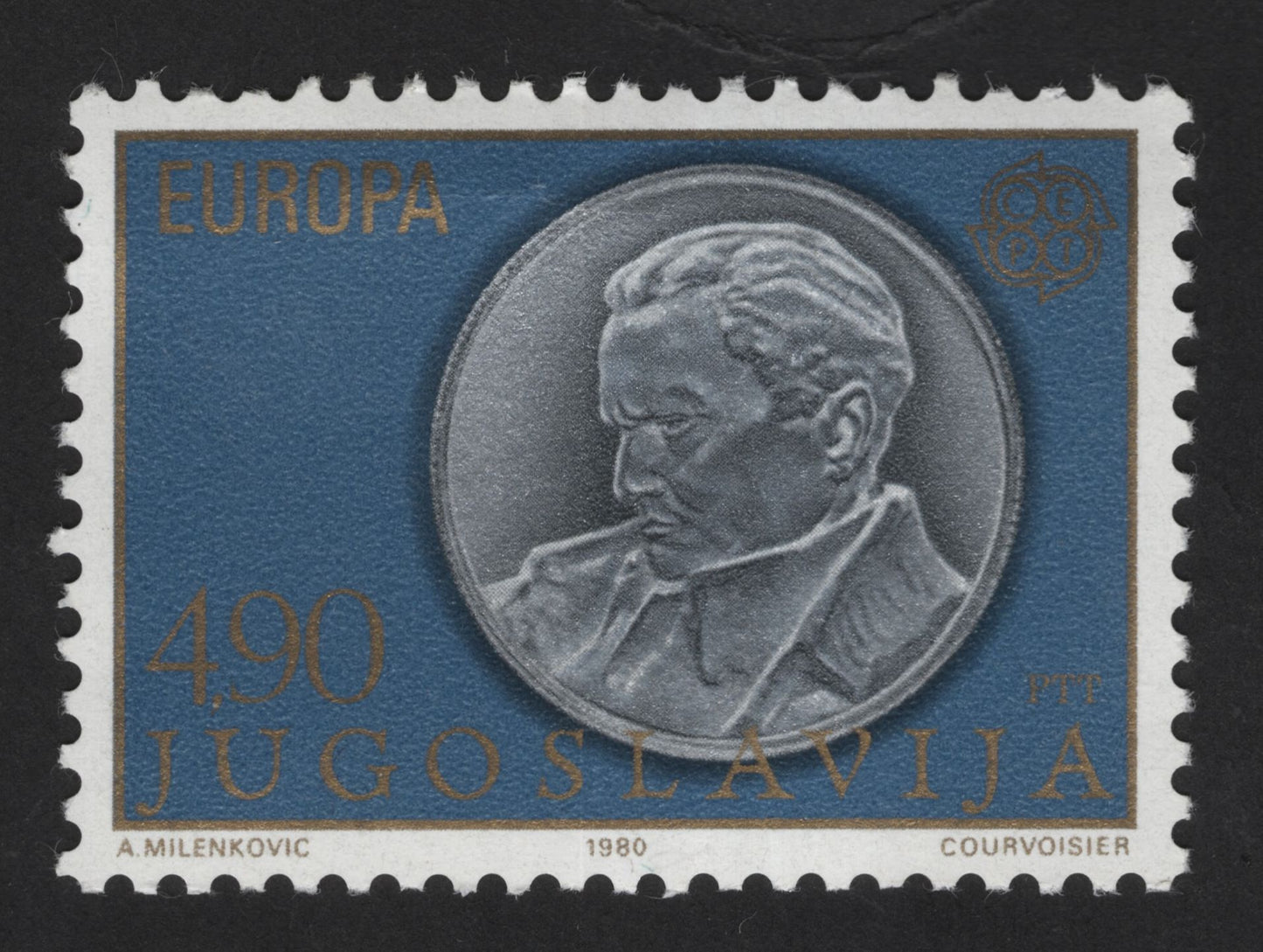 SCG13829 - Yugoslavia 1980 – EUROPA Issue (CEPT Emblem & Medallion Design)