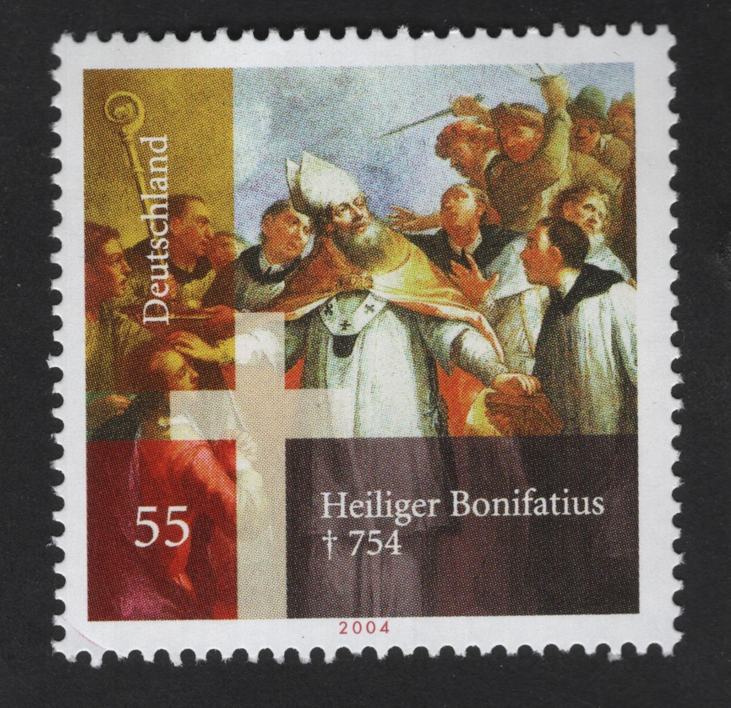 SCG13944 - Germany 2004 – Saint Boniface (†754) Commemoration (55c)