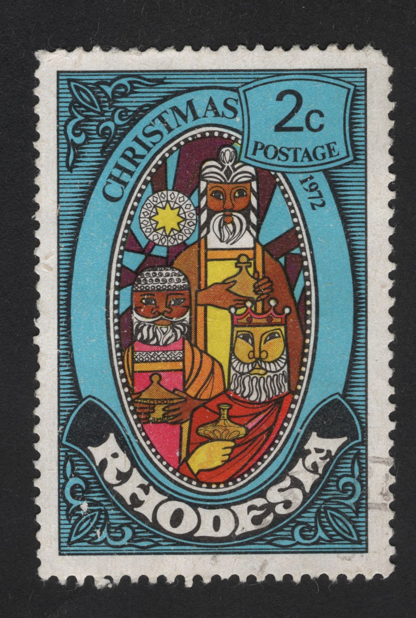 SCG13988 - Rhodesia 1972 Christmas – Three Wise Men (2c)