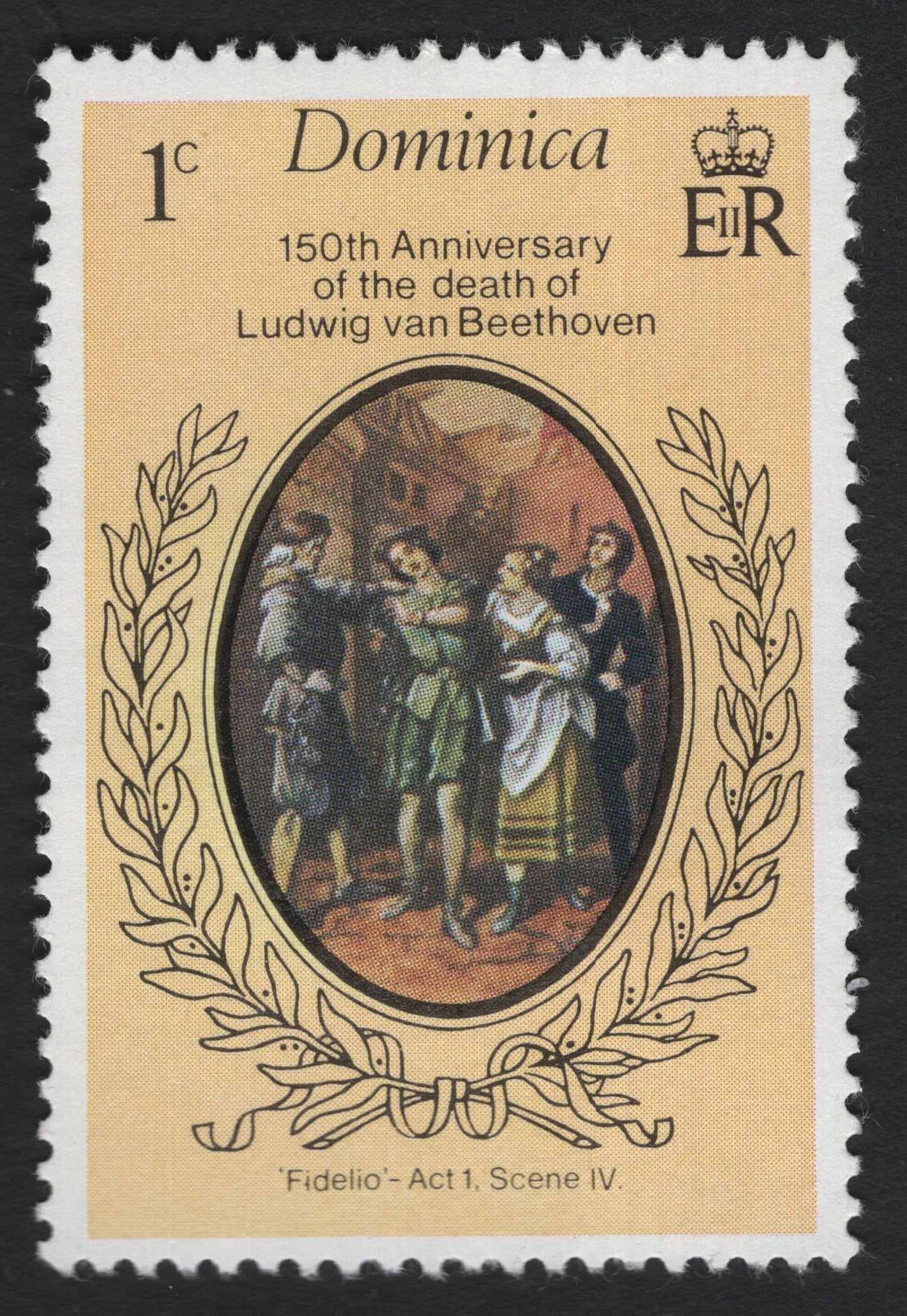 SCG7200 - Dominica 1977 – 150th Anniversary of Beethoven’s Death ("Fidelio" – Act 1, Scene IV)