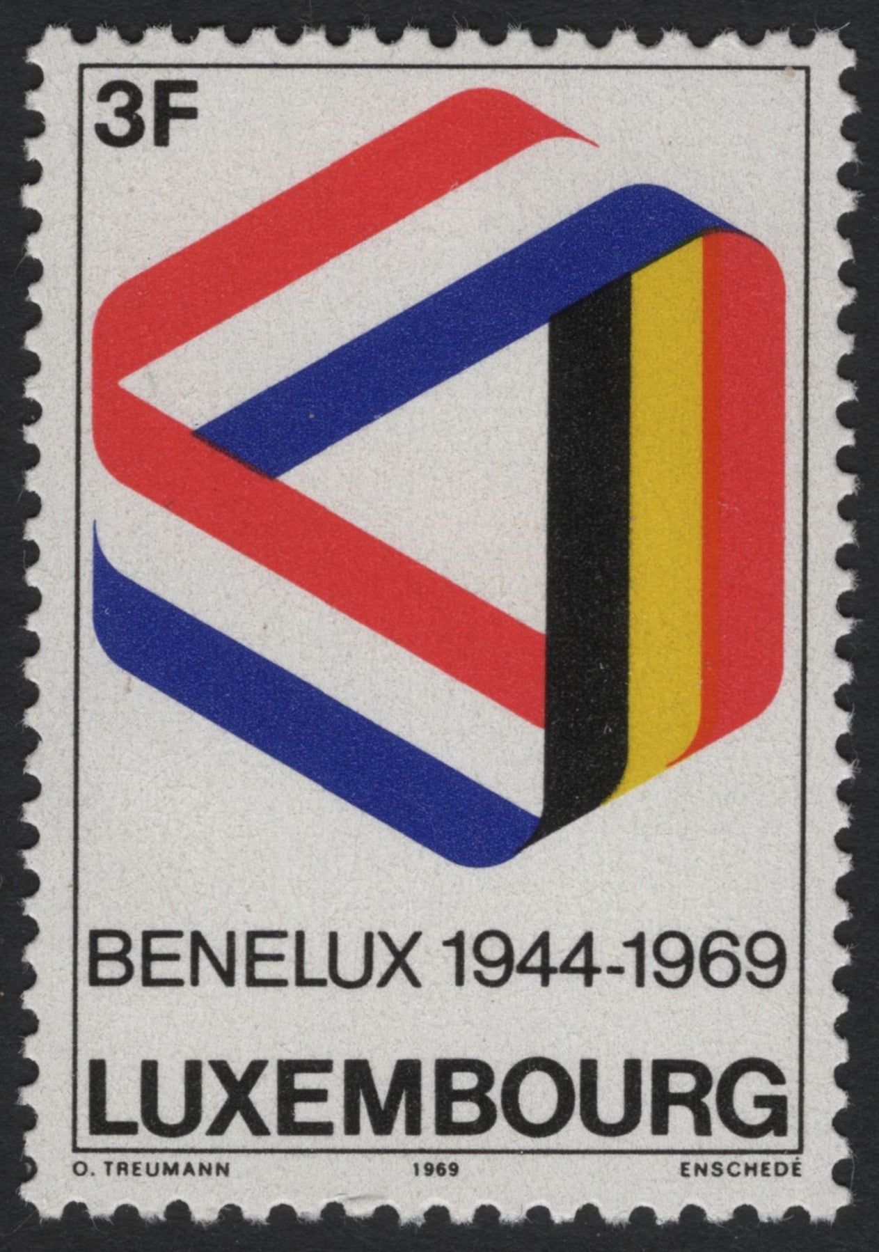 SCG7206 - Luxembourg 1969 – 25th Anniversary of the Benelux Union