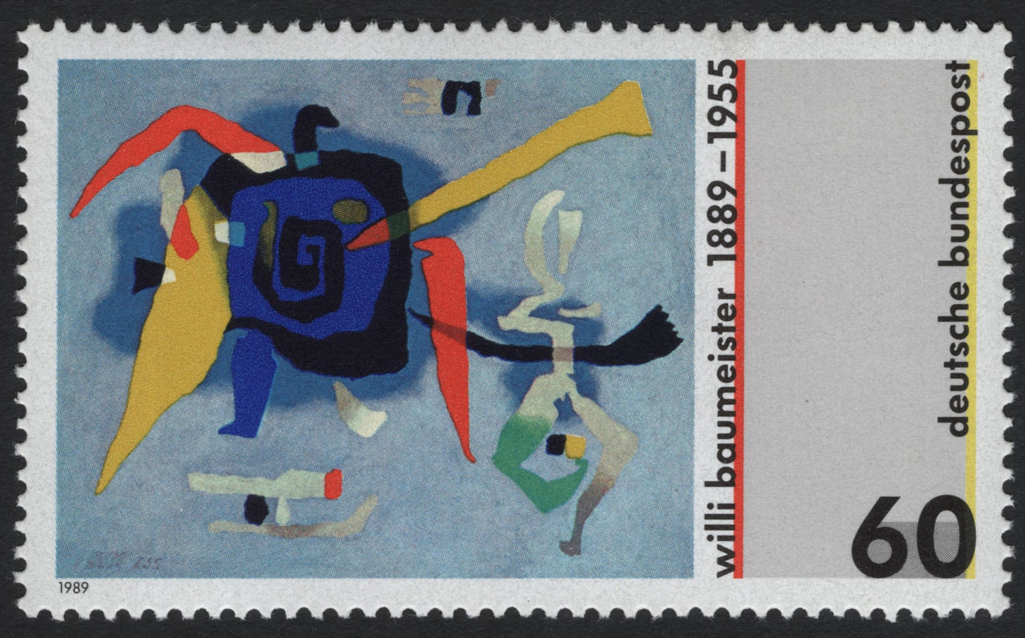 SCG7242 - Germany 1989 – Willi Baumeister Centennial