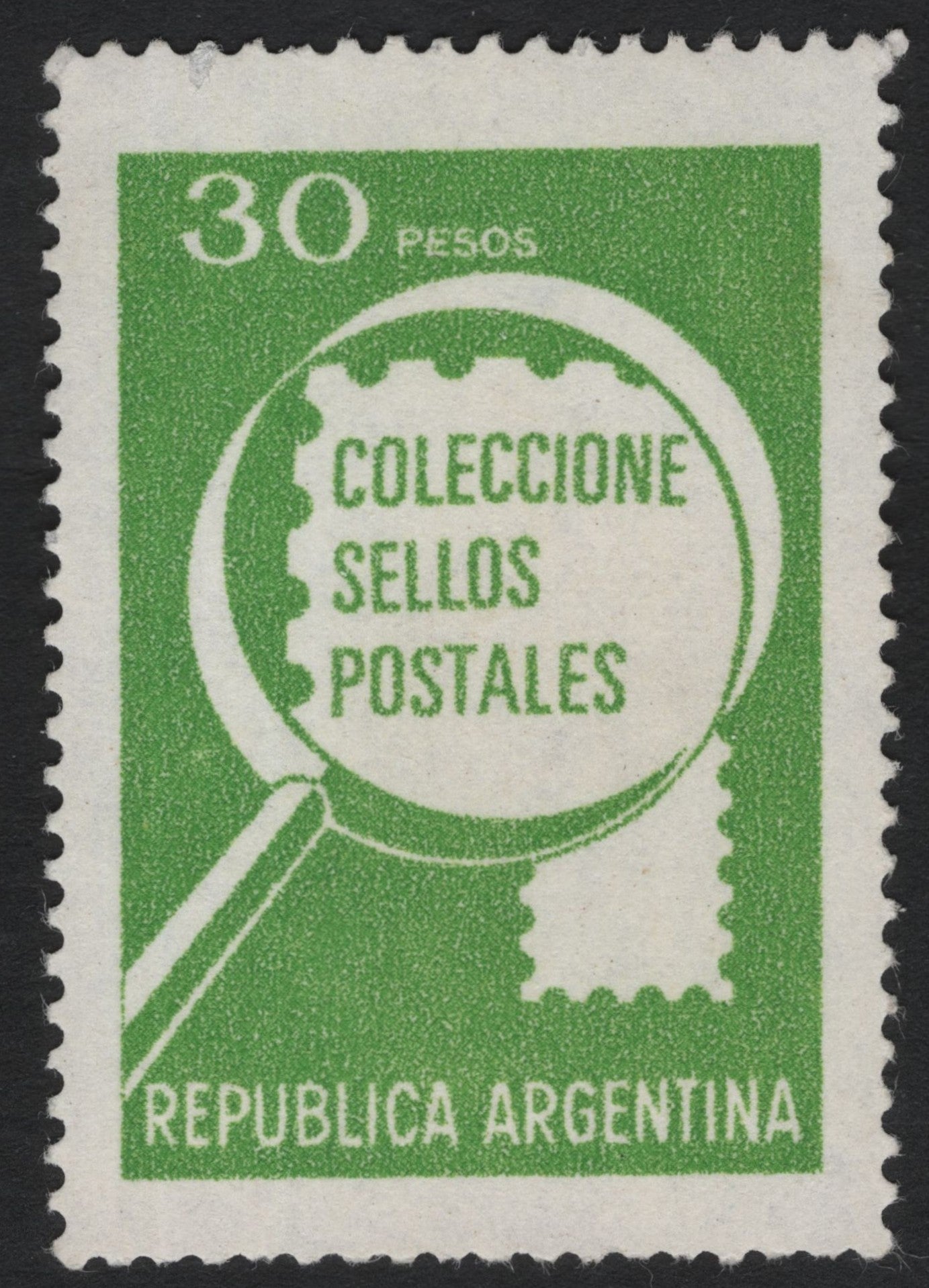 SCG7262 - Argentina 30 Pesos “Collect Stamps” Issue