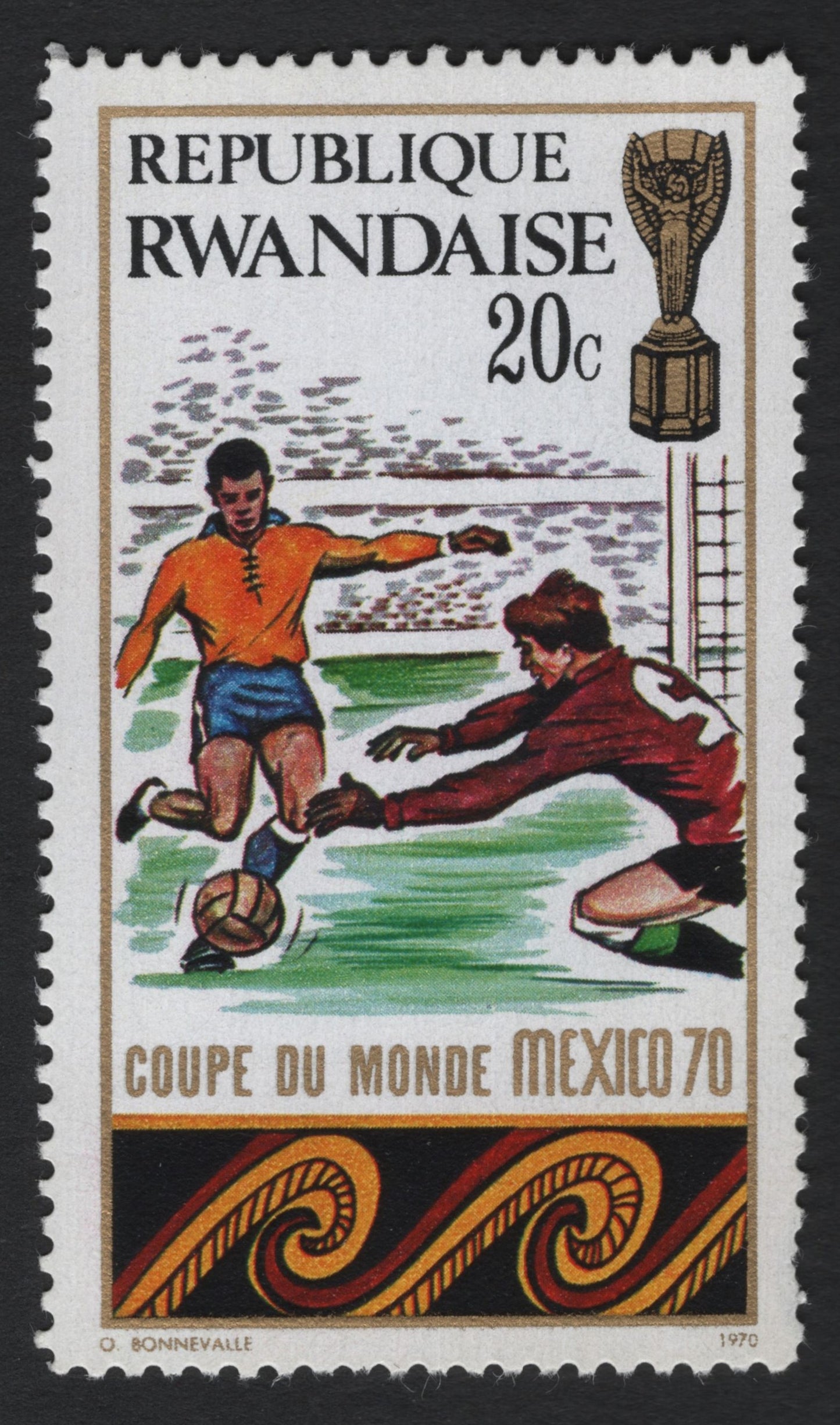 SCG7265 - Rwanda 1970 World Cup Commemorative – Mexico ’70