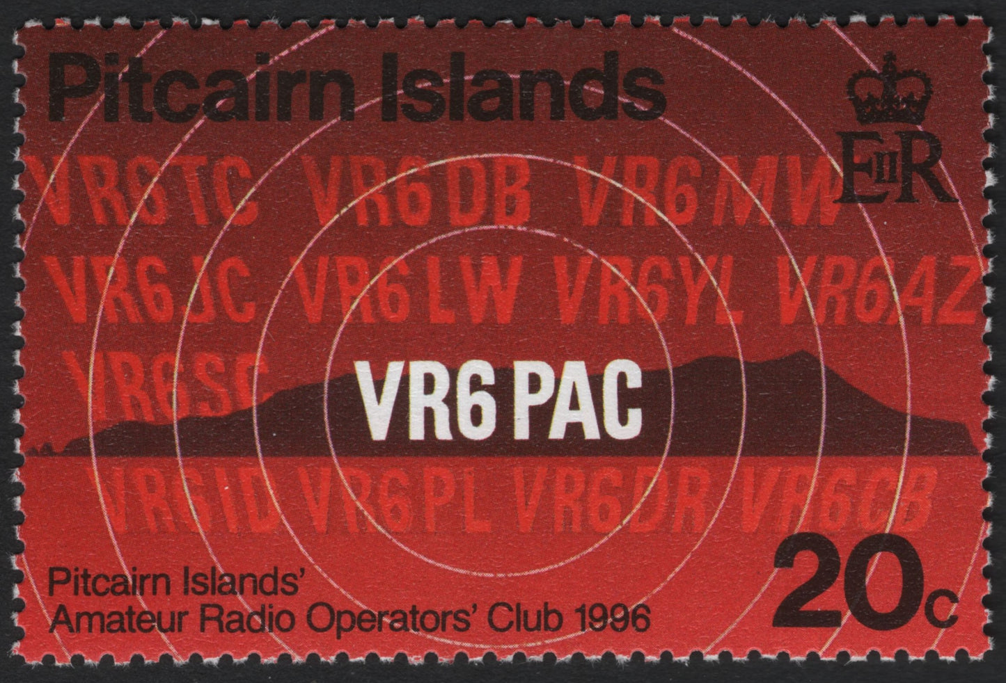 SCG7249 - Pitcairn Islands – Amateur Radio Operators’ Club (1996)
