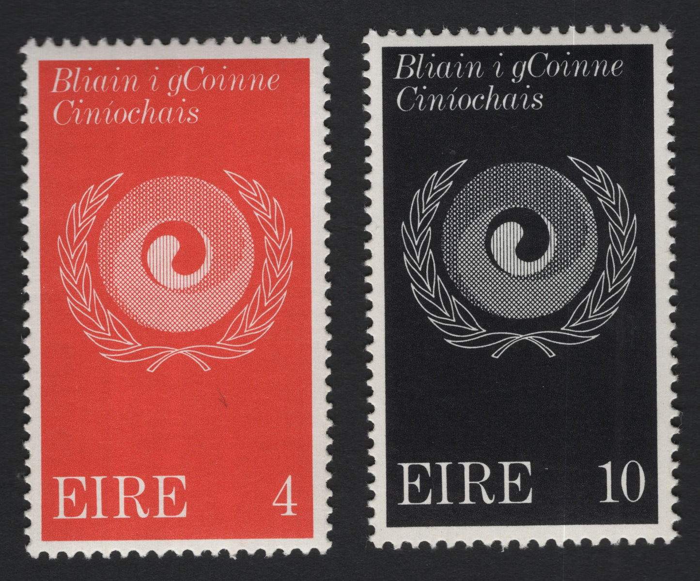 SCG10040 - Ireland 1971 – International Year for Action to Combat Racism (2-Stamp Set)