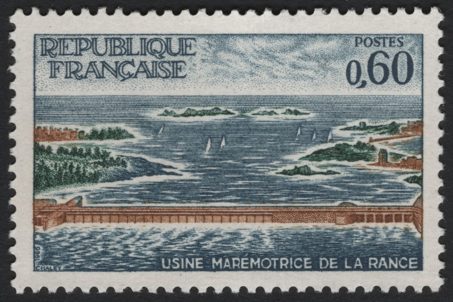 SCG6871 - France 1966 “Usine Marémotrice de la Rance”