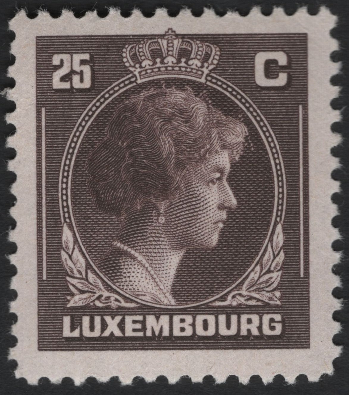 SCG10920 - Luxembourg – 25 Centimes Grand Duchess Charlotte Definitive (c. 1939–1944)