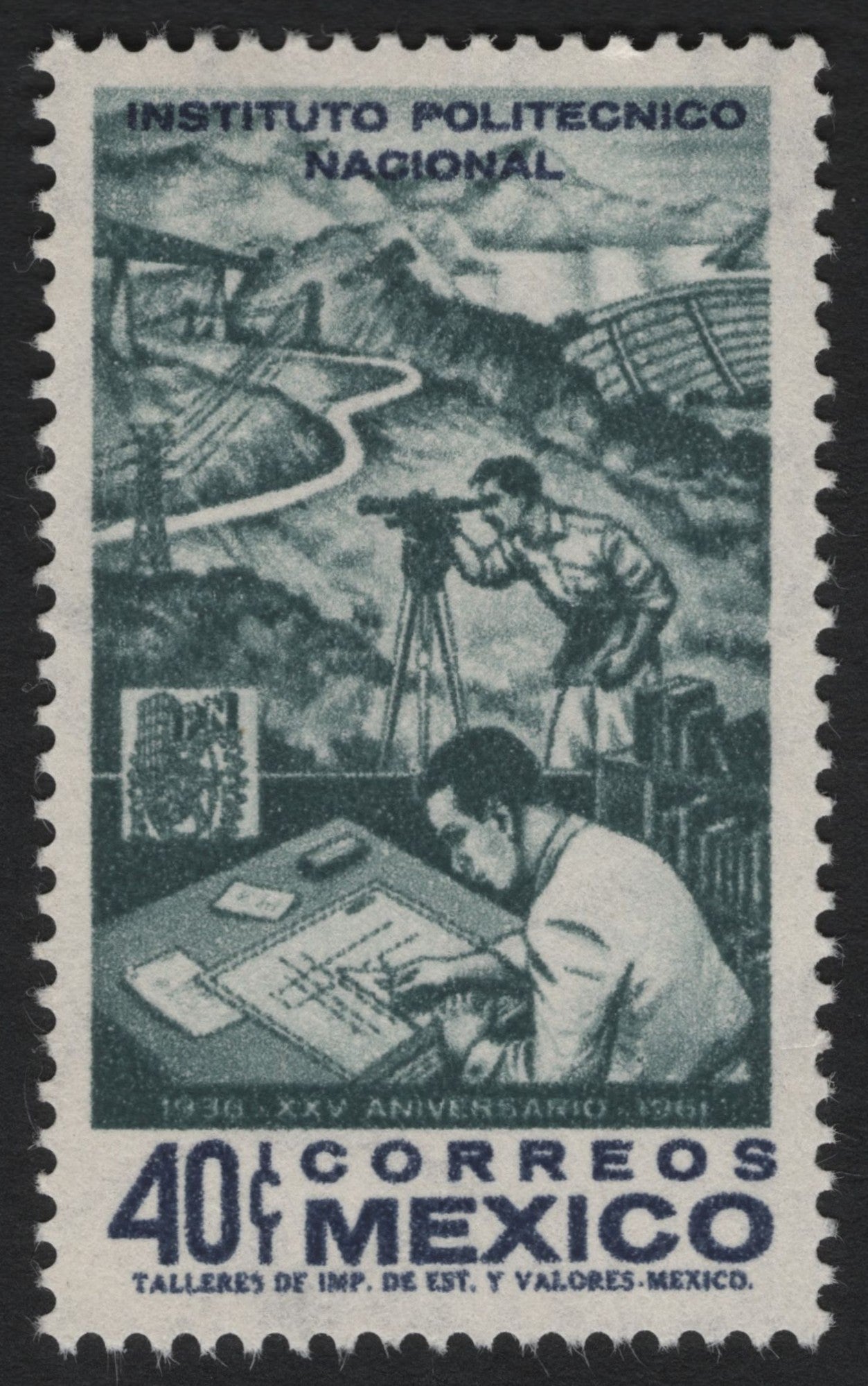 SCG6432 - Mexico 1961 – 25th Anniversary of the National Polytechnic I ...